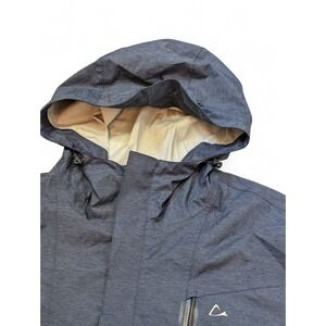 Paradox Men's M Blue Outdoor Jacket Full Zip‎ Lightweight Rain Windbreaker Coat